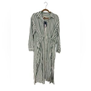 NEW Universal Thread Button Down Striped Dress (Target)